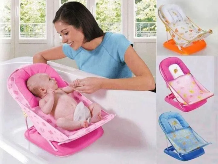 Baohan High-Quality Baby Bath Support Pad & Lounge Chair for Newborns