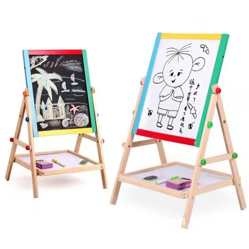 Elmaayergy Educational Board with Stand – Durable Writing Board