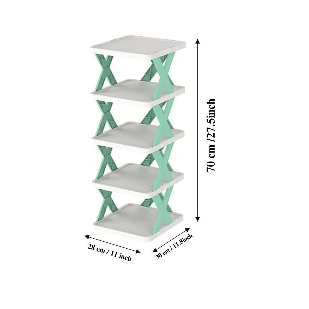 5 Layer Shoe Rack – পোর্টেবল ও টেকসই শু অর্গানাইজার স্টোরেজ ইউনিট