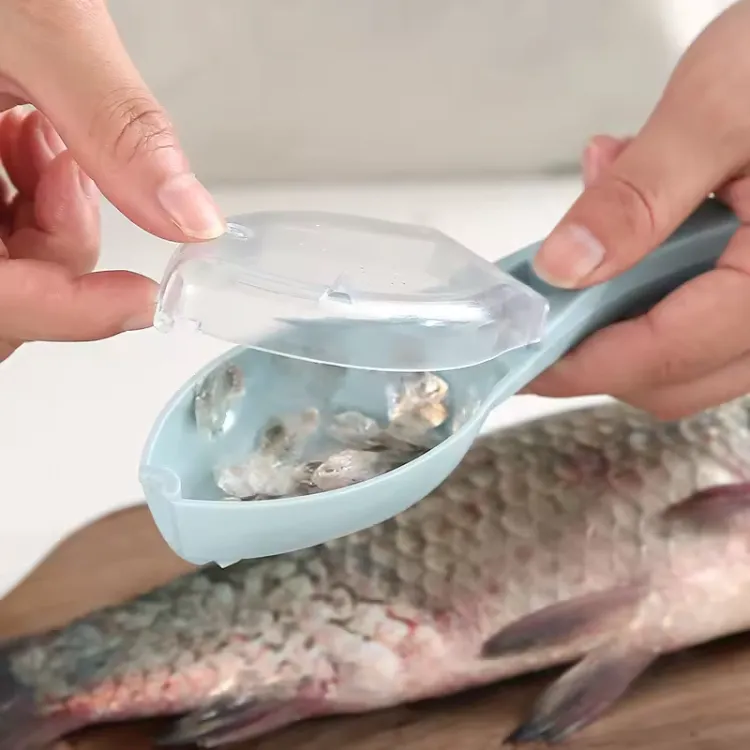 Fishes Scale Remover Kitchen Planer Clean Peeling Skin Scraper