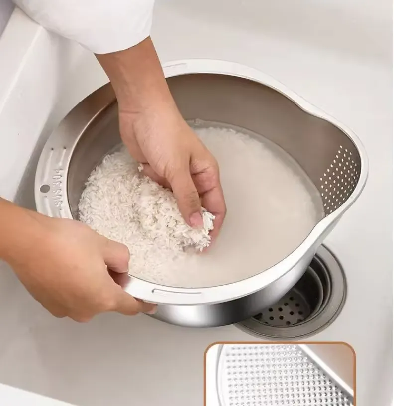 Stainless steel washing strainer 26CM