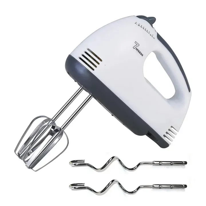 Best Electric Hand Mixer Price in Bangladesh – 260W | 7-Speed Beater & Dough Mixer