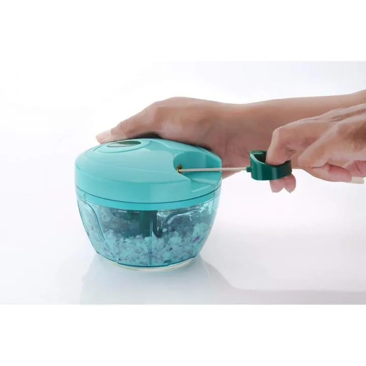 Anjani Quick Vegetable Chopper with 3 Blades vegetable cutter