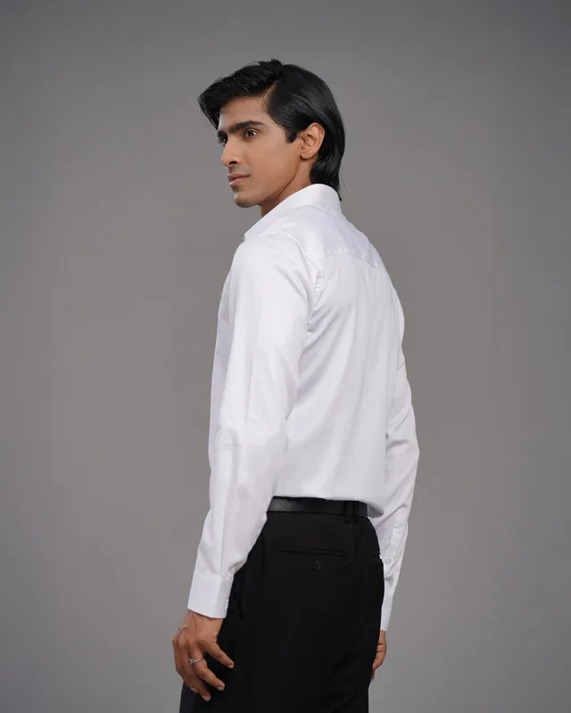 white  formal shirt