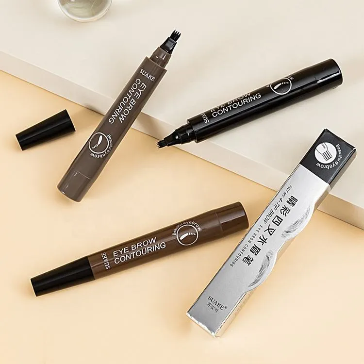 Zhenhai Four-Claw Waterproof Liquid Eyebrow Pencil – Long-Lasting Brow Definer