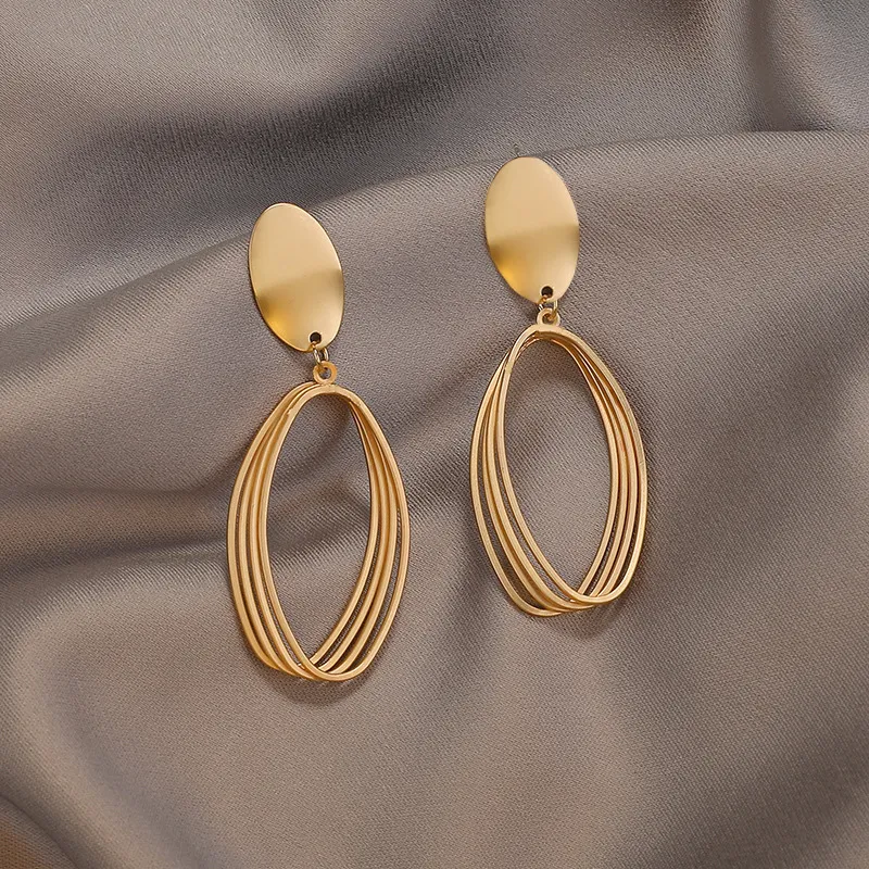 Auraloop Modern Oval Earrings