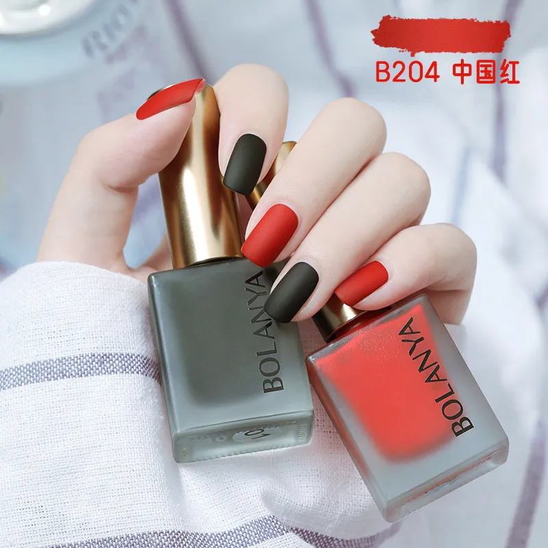 Matte Perfection Quick-Dry Gel Nail Polish – Lusterless Finish